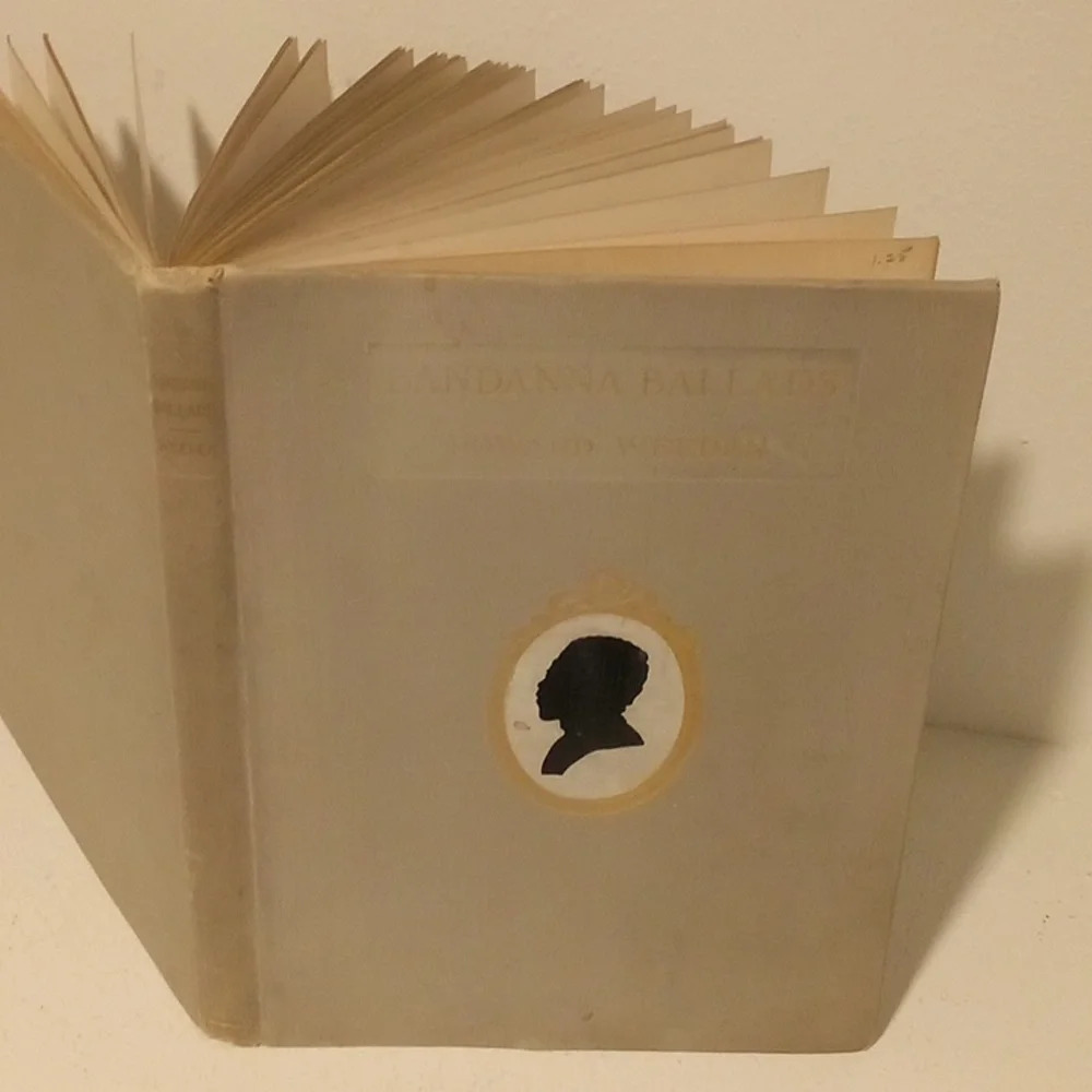 1899 HARDCOVER BOOK BANDANNA BALLADS BY (MARIA) HOWARD WEEDEN (1846-1905)